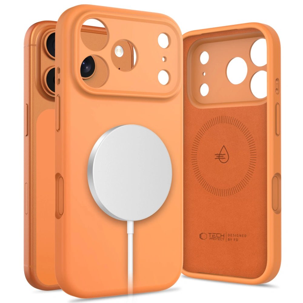 Tech - Protect iPhone 17 Pro - Silicone MagSafe - Θήκη Σιλικόνης - Cosmic Orange