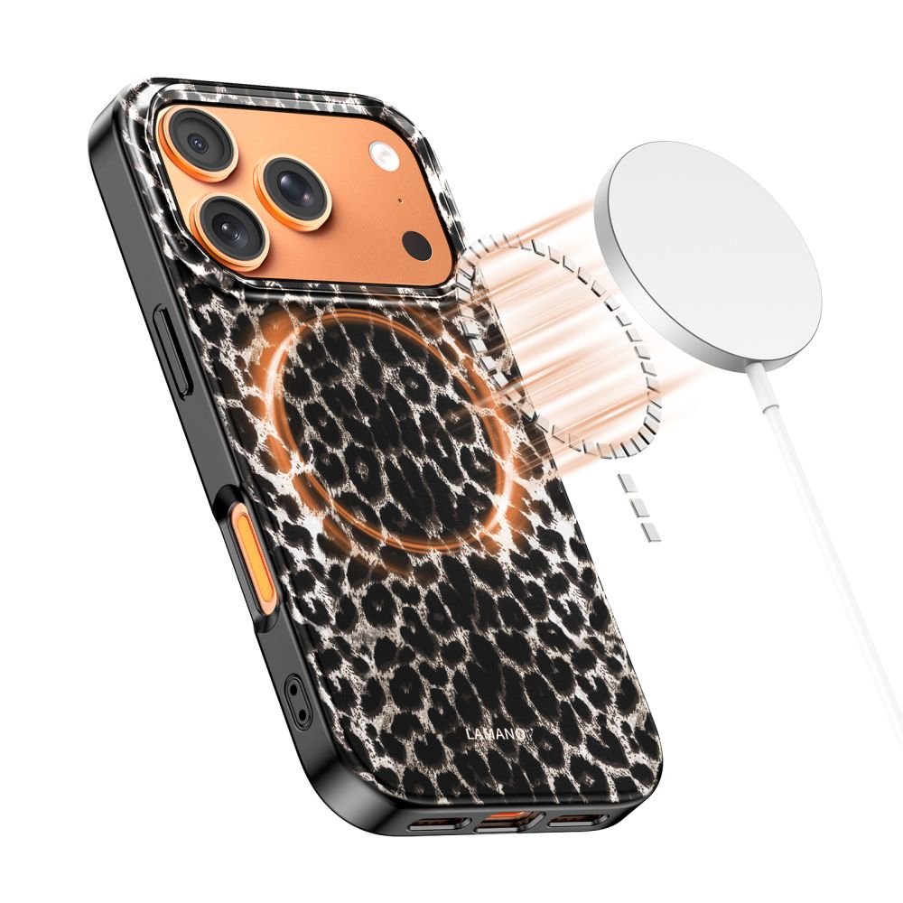 Tech - Protect iPhone 17 Pro - Σκληρή Θήκη με MagSafe - Lamano MagSafe - Leopard