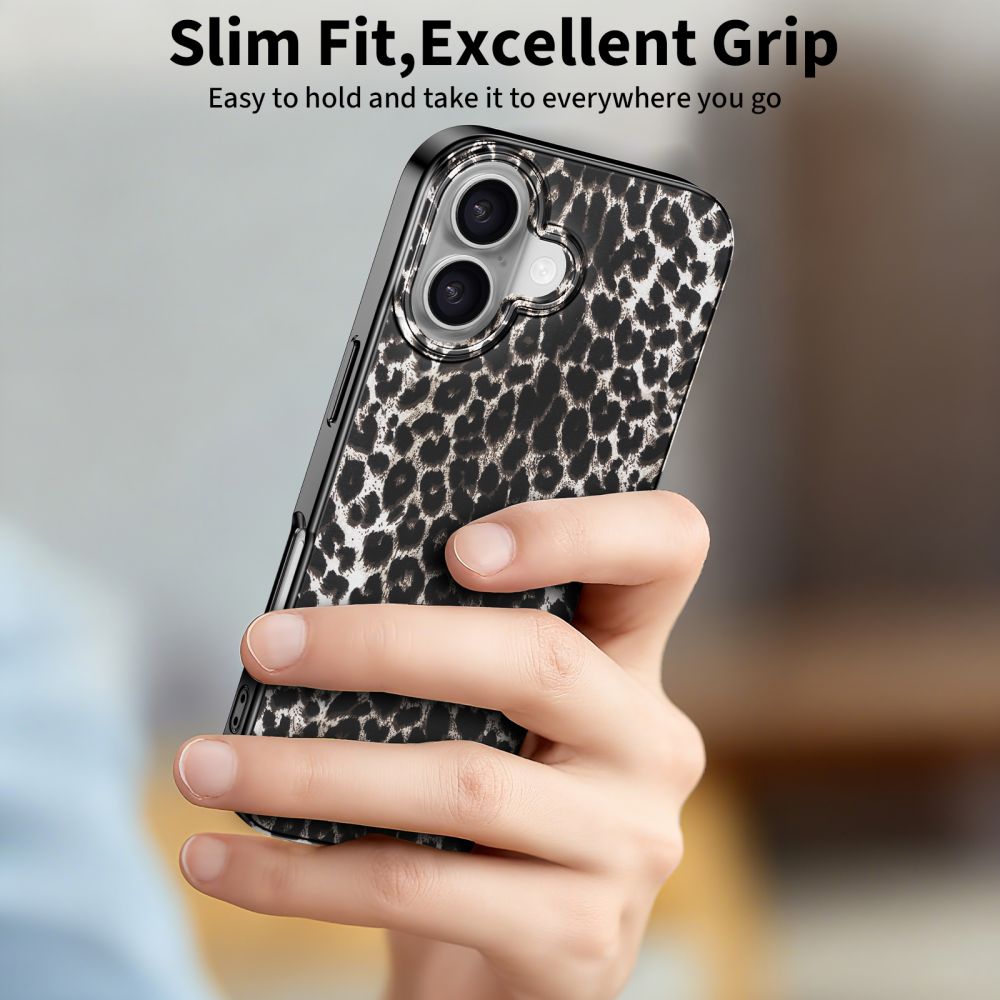 Tech - Protect iPhone 17 - Σκληρή Θήκη με MagSafe - Lamano MagSafe - Leopard