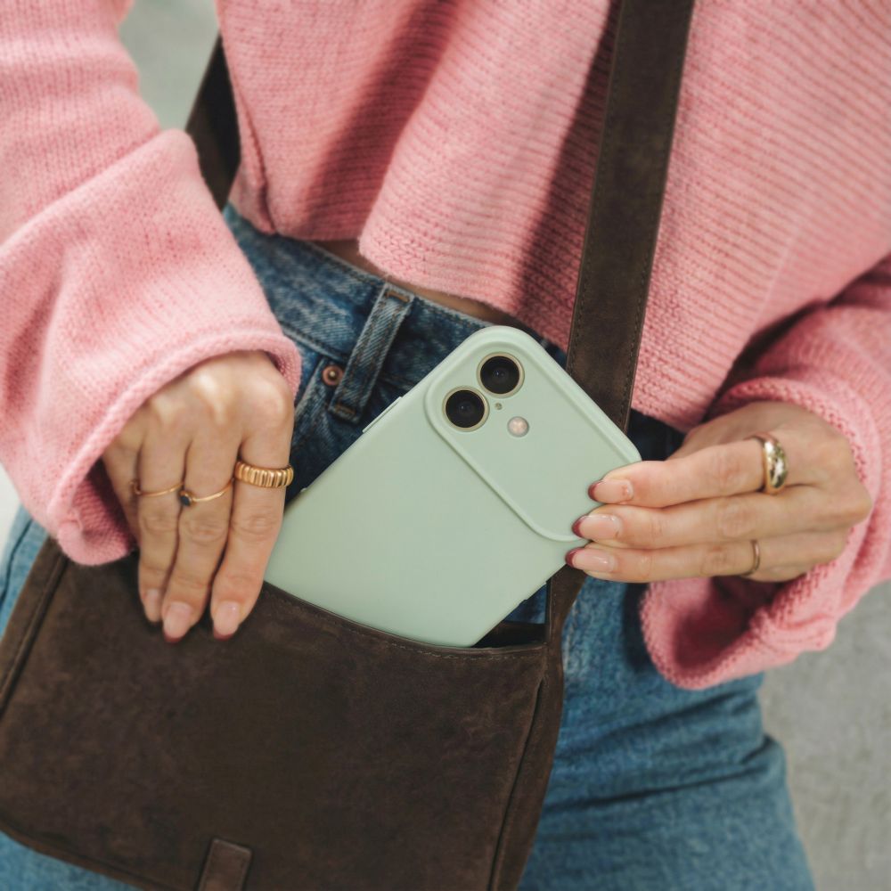 Tech - Protect iPhone 17 - Θήκη Σιλικόνης TPU - Silicone MagSafe - Sage Green