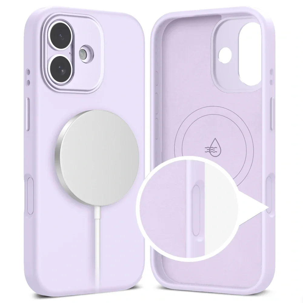 Tech-Protect iPhone 17 - Uniq MagSafe - Θήκη Σιλικόνης - Lavender - likebrands.gr