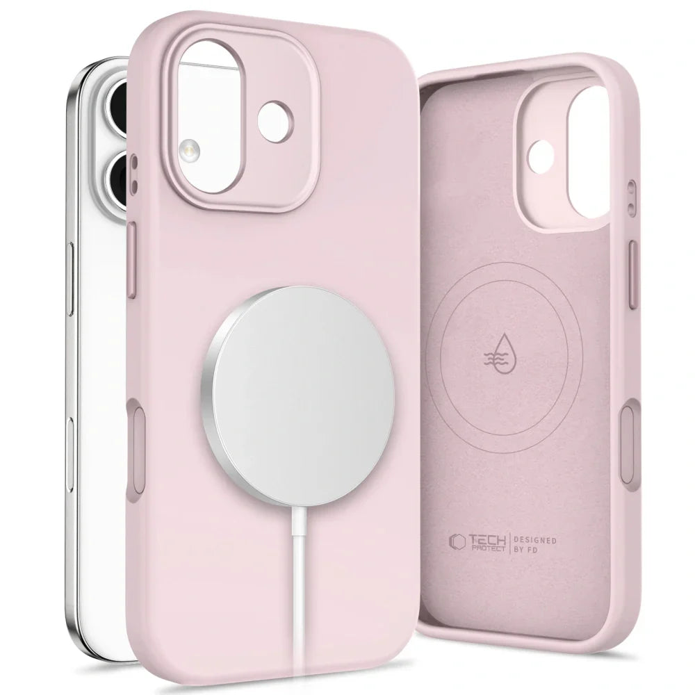Tech-Protect iPhone 17 - Uniq MagSafe - Θήκη Σιλικόνης - Pink - likebrands.gr