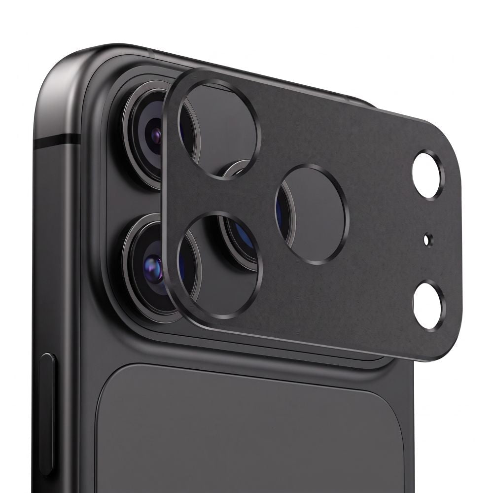 Tech-Protect iPhone 18 Pro - Camalloy Fit+ - Μεταλλικό Προστατευτικό για την Κάμερα - Black