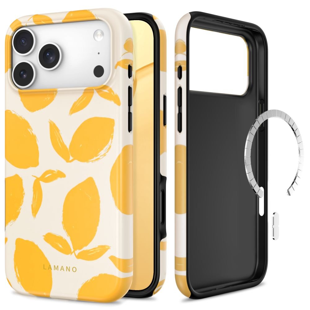 Tech-Protect iPhone 18 Pro / iPhone 17 Pro - Σκληρή Θήκη MagSafe - Lamano - Lemon Haze