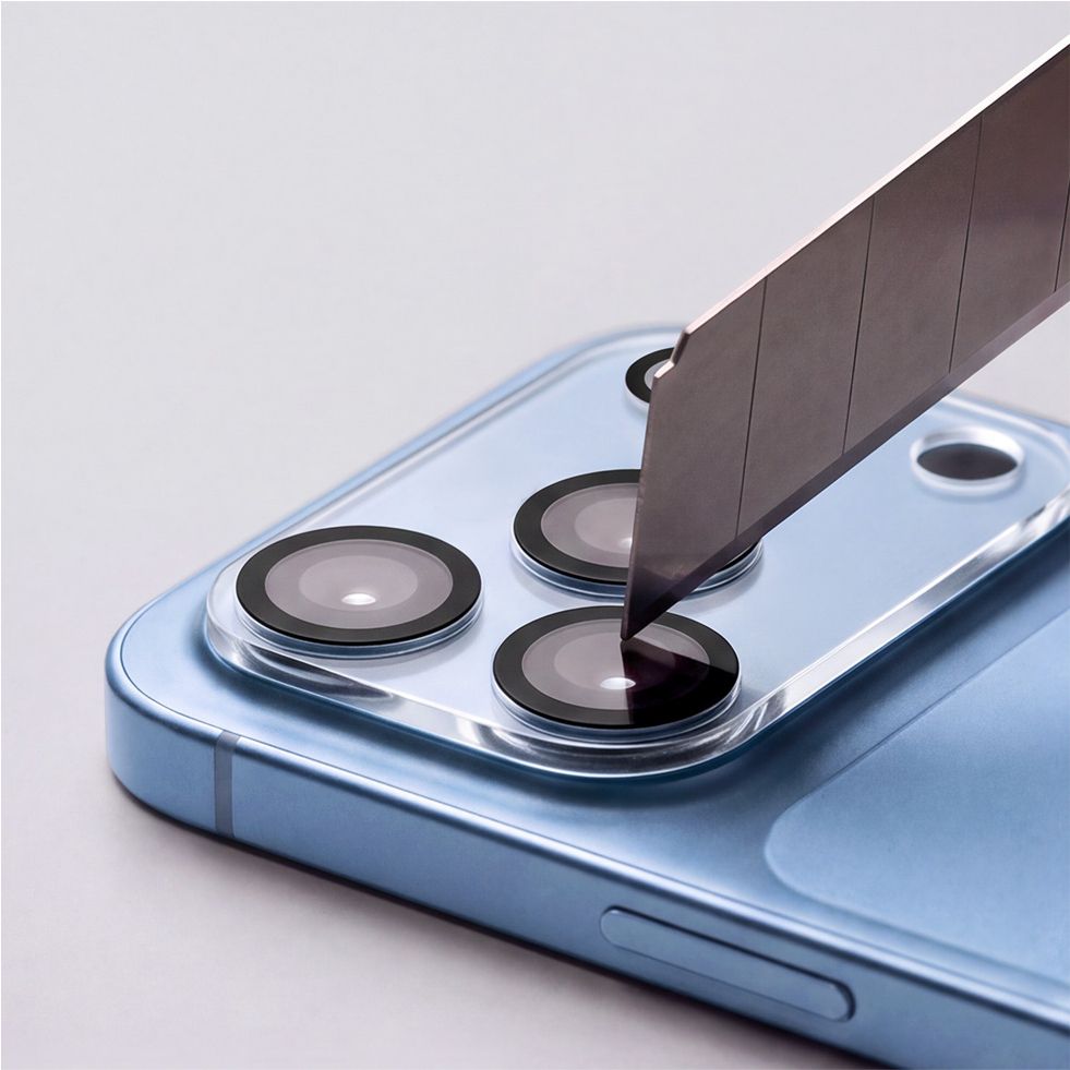 Tech-Protect iPhone 18 Pro Max Cam Fit+ Αντιχαρακτικό Γυαλί για την Κάμερα - Διάφανο