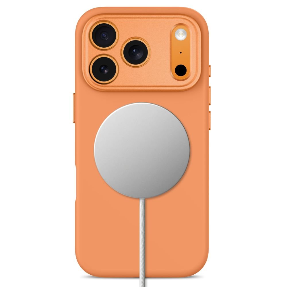 Tech-Protect iPhone 18 Pro Max / iPhone 17 Pro Max - Σκληρή Θήκη με Πλαίσιο Σιλικόνης και MagSafe - Uniq MagSafe CC - Cosmic Orange