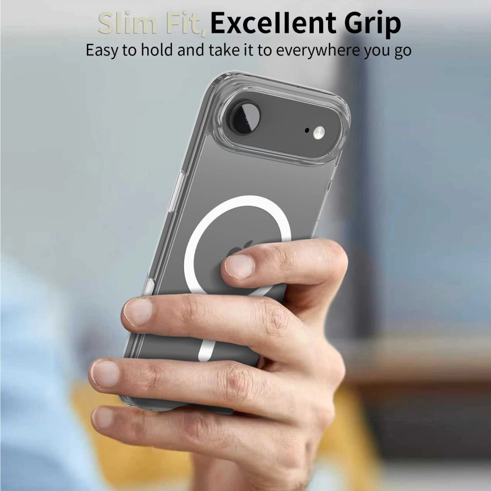 Tech - Protect iPhone Air - Flexair Hybrid CC MagSafe - Σκληρή Θήκη με Πλαίσιο Σιλικόνης - Clear