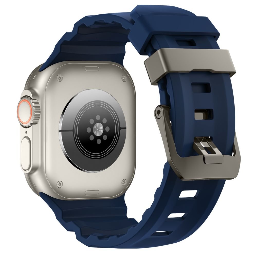 Tech-Protect Λουράκι Apple Watch 8/9/10/11/12 - SE (1/2/3) - Ultra (1/2/3/4) - 44/45/46/49mm Σιλικόνης - Motion - Nautical Blue