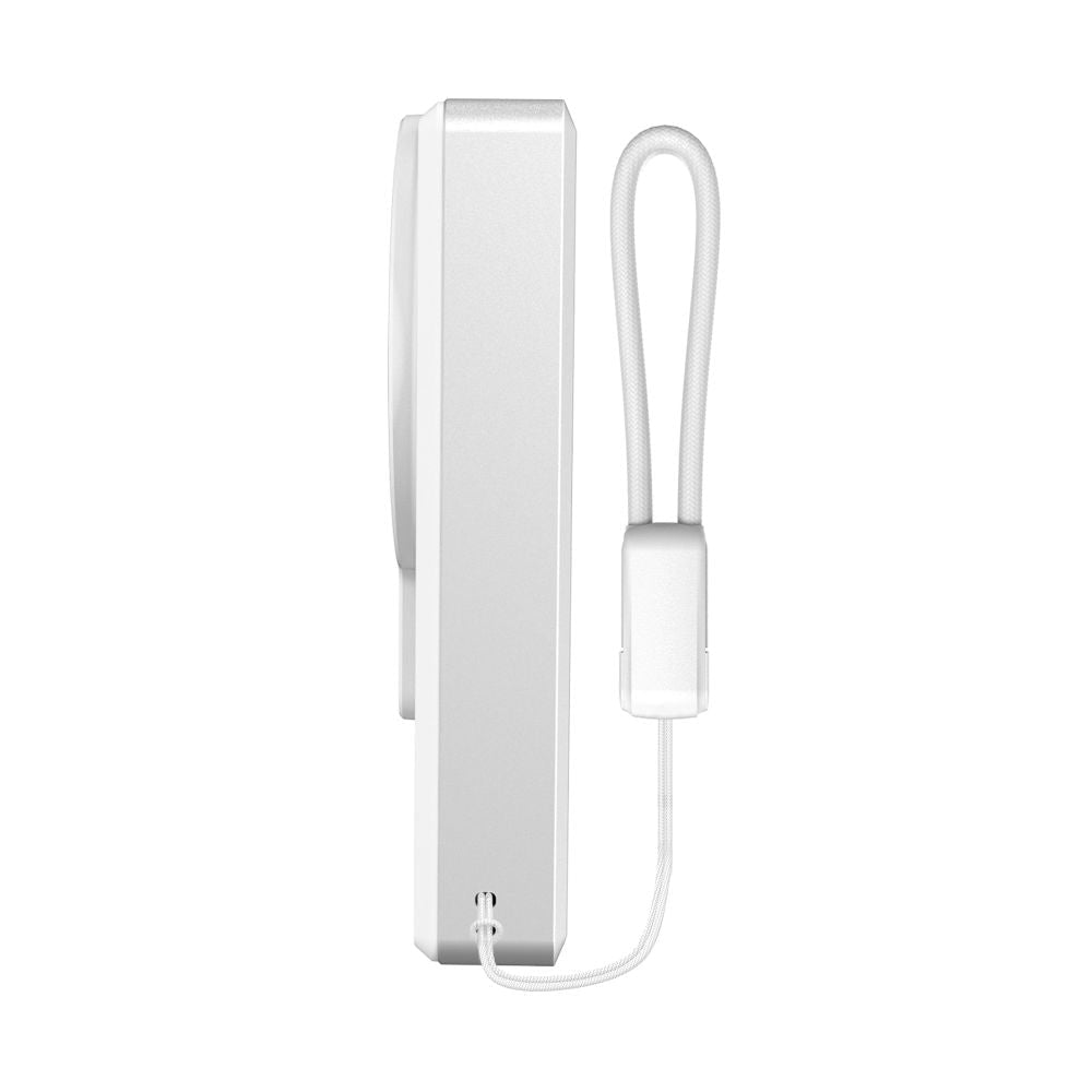Tech-Protect Μαγνητικό PowerBank Κινητού 10000 mAh 25W Qi2.2 - PB40 Lifemag MagSafe - White / Silver