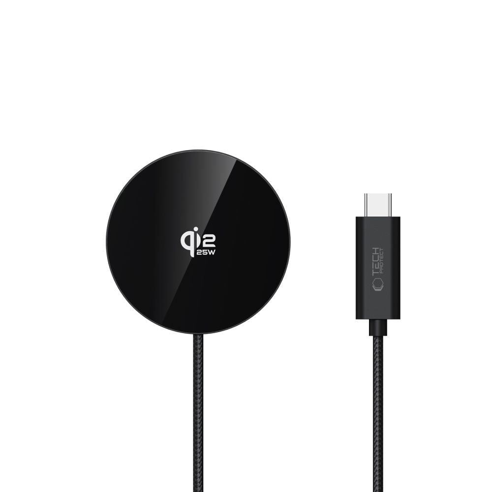 Tech - Protect Μαγνητικός Ασύρματος Φορτιστής MagSafe 25W QI2.2 - A50 - Black
