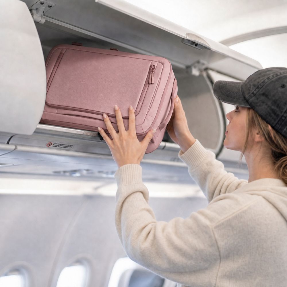 Tech-Protect Σακίδιο Καμπίνας για Laptop - 20L - Defender S50 - Dusty Pink
