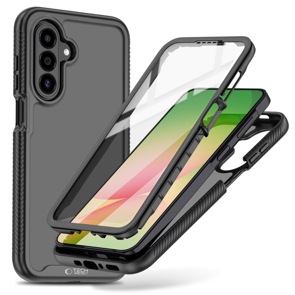 Tech-Protect Samsung Galaxy A27 5G / A37 5G / A36 5G / A56 5G - Θήκη Full Body - Defense - Matte Black