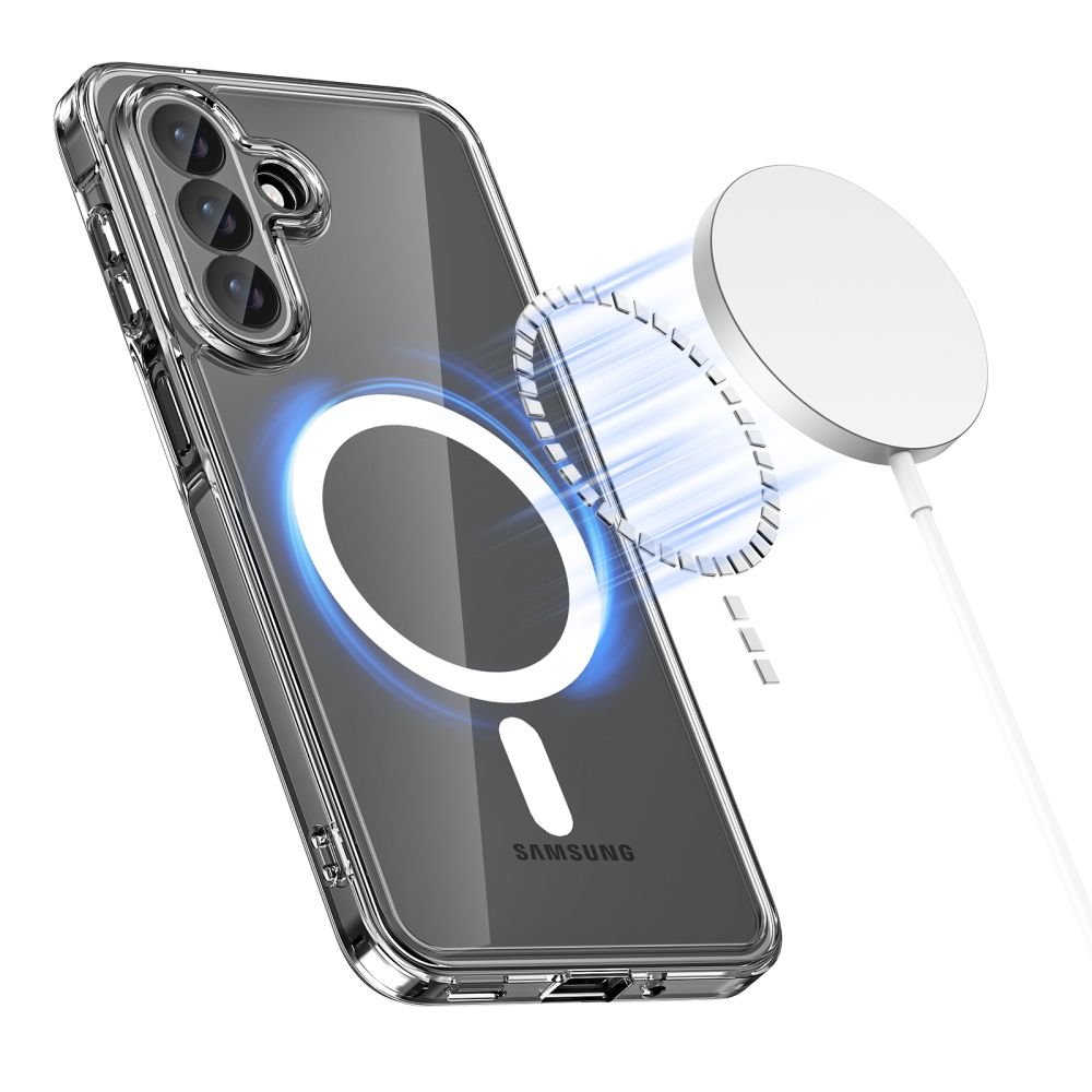 Tech - Protect Samsung Galaxy A27 5G - Σκληρή Θήκη με Πλαίσιο Σιλικόνης - Flexair Hybrid MagSafe - Clear
