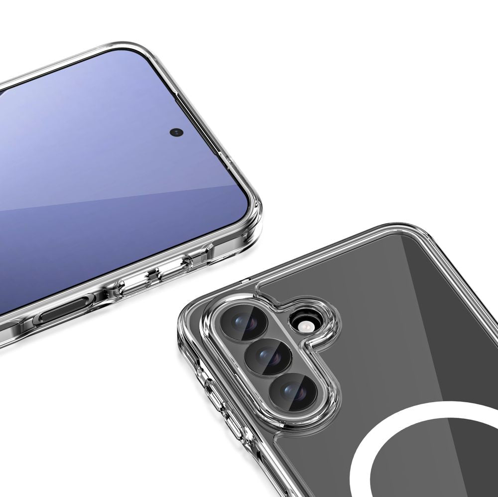 Tech - Protect Samsung Galaxy A27 5G - Σκληρή Θήκη με Πλαίσιο Σιλικόνης - Flexair Hybrid MagSafe - Clear