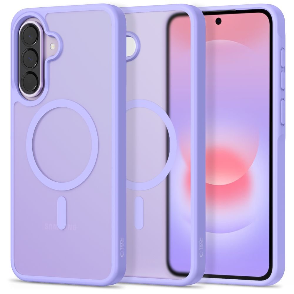 Tech - Protect Samsung Galaxy A36 / A56 / A37 5G - Σκληρή Θήκη με Πλαίσιο Σιλικόνης και MagSafe - MagMat MagSafe - Matte Lilac