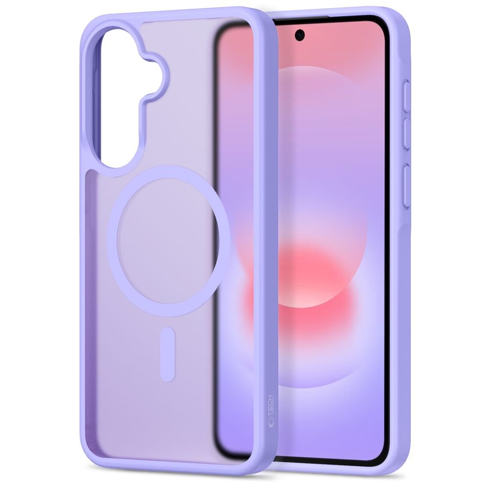 Tech - Protect Samsung Galaxy A57 5G - Σκληρή Θήκη με Πλαίσιο Σιλικόνης και MagSafe - MagMat MagSafe - Matte Lilac