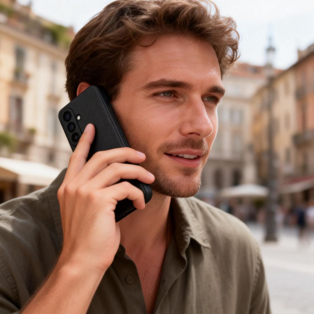 Tech - Protect Samsung Galaxy A57 5G - Θήκη Βιβλίο με Θέση για 1 Κάρτα - Smart Wallet - Matte Black