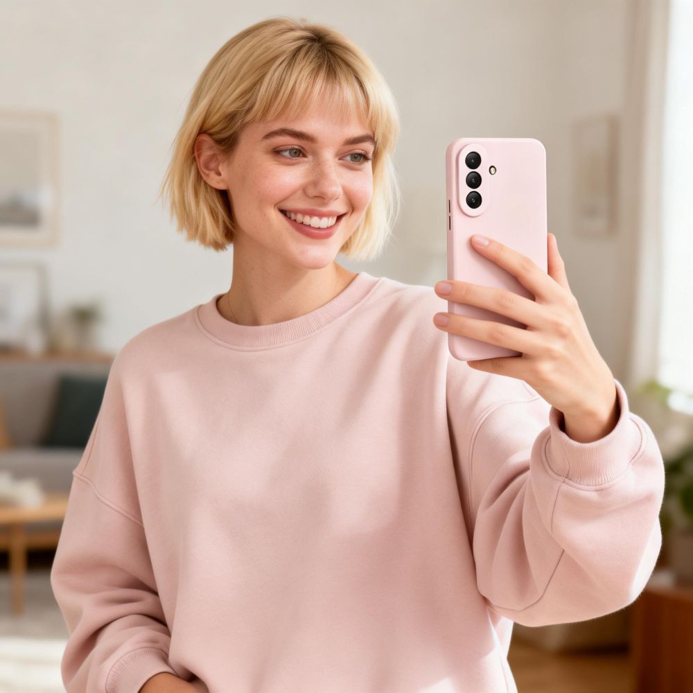 Tech - Protect Samsung Galaxy A57 5G - Θήκη Σιλικόνης - Icon - Pink