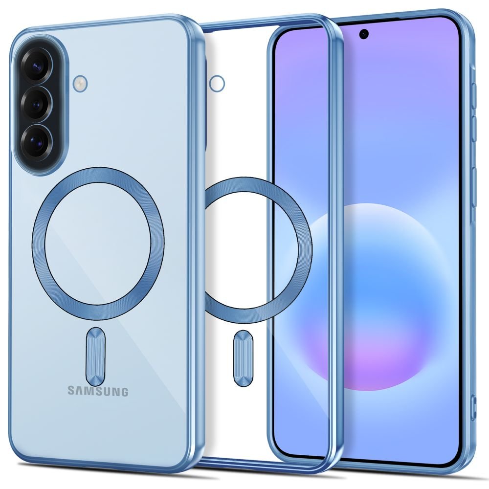 Tech - Protect Samsung Galaxy A57 5G - Θήκη Σιλικόνης TPU με MagSafe - MagFlex - Clear / Sky Blue