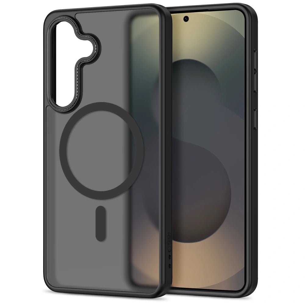 Tech - Protect Samsung Galaxy S26 - Σκληρή Θήκη με Πλαίσιο Σιλικόνης και MagSafe - MagCam - Matte Black