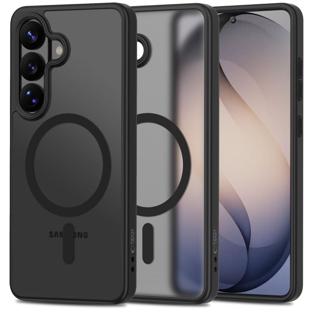 Tech - Protect Samsung Galaxy S26 Plus - Σκληρή Θήκη με Πλαίσιο Σιλικόνης - MagMat MagSafe - Matte Black