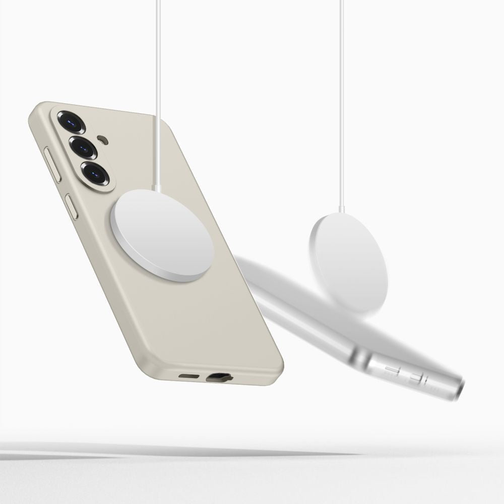 Tech - Protect Samsung Galaxy S26 Plus - Θήκη Σιλικόνης - Silicone MagSafe - Cosmic Latte