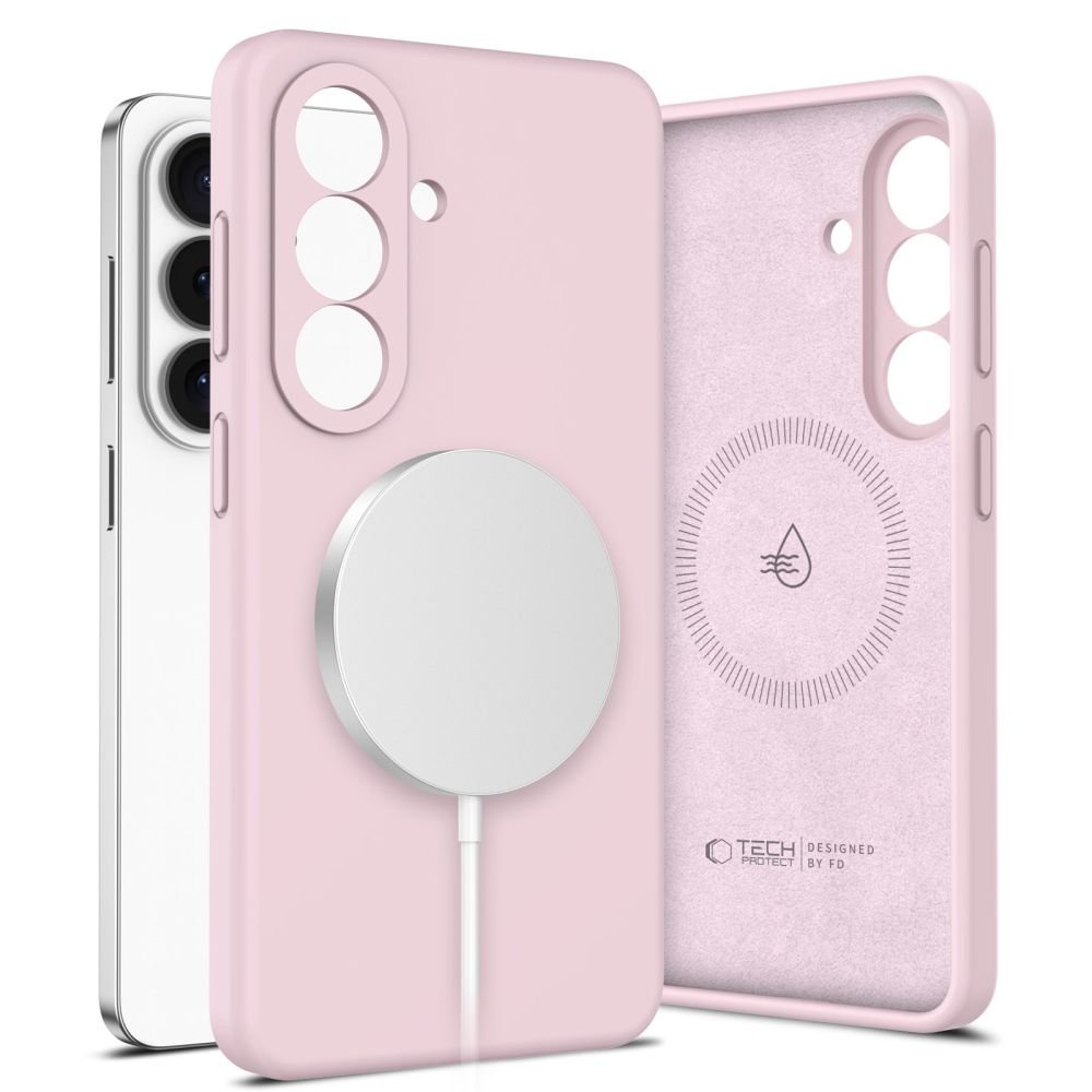 Tech - Protect Samsung Galaxy S26 Plus - Θήκη Σιλικόνης - Silicone MagSafe - Pink Pearl