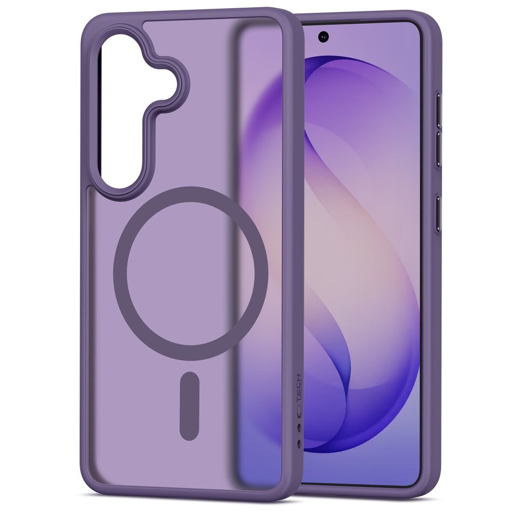 Tech - Protect Samsung Galaxy S26 - Σκληρή Θήκη με Πλαίσιο Σιλικόνης - MagMat MagSafe - Matte Cobalt Violet