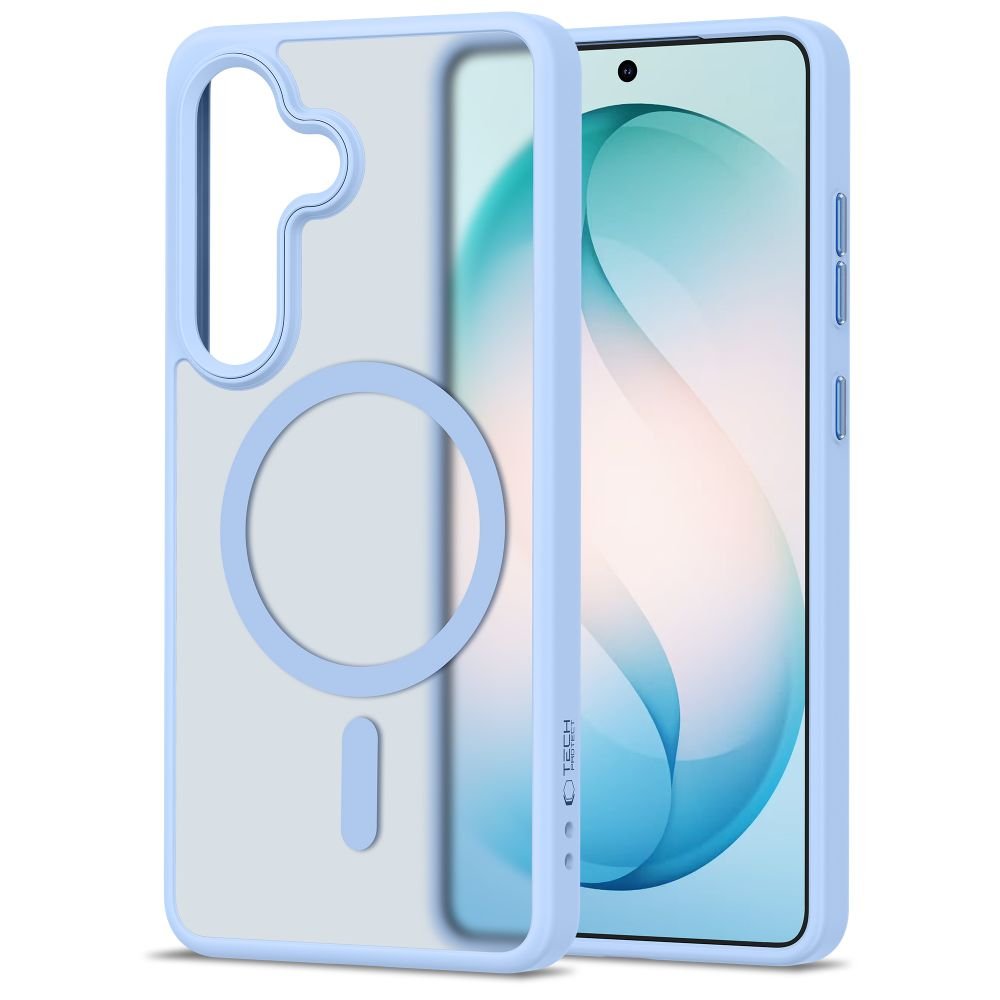 Tech - Protect Samsung Galaxy S26 - Σκληρή Θήκη με Πλαίσιο Σιλικόνης - MagMat MagSafe - Matte Sky Blue