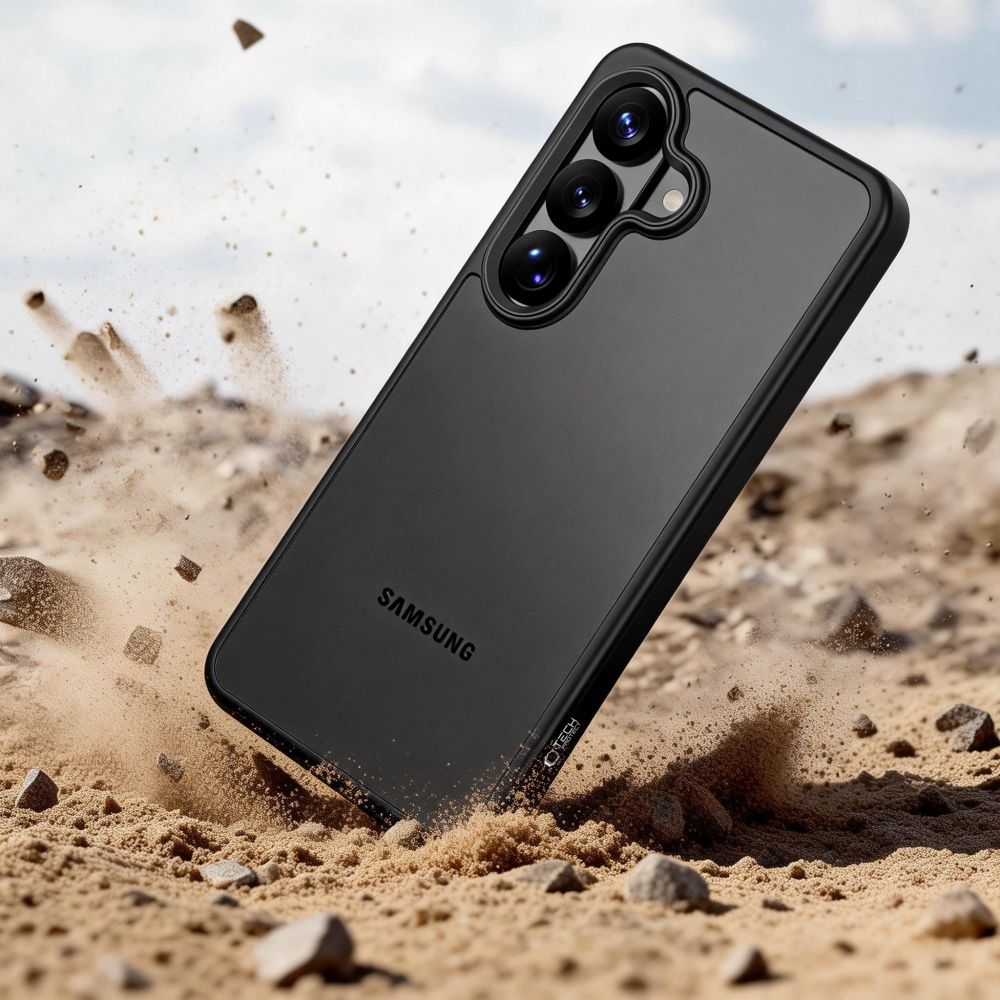 Tech - Protect Samsung Galaxy S26 - Σκληρή Θήκη με Πλαίσιο Σιλικόνης - MagMat - Matte Black