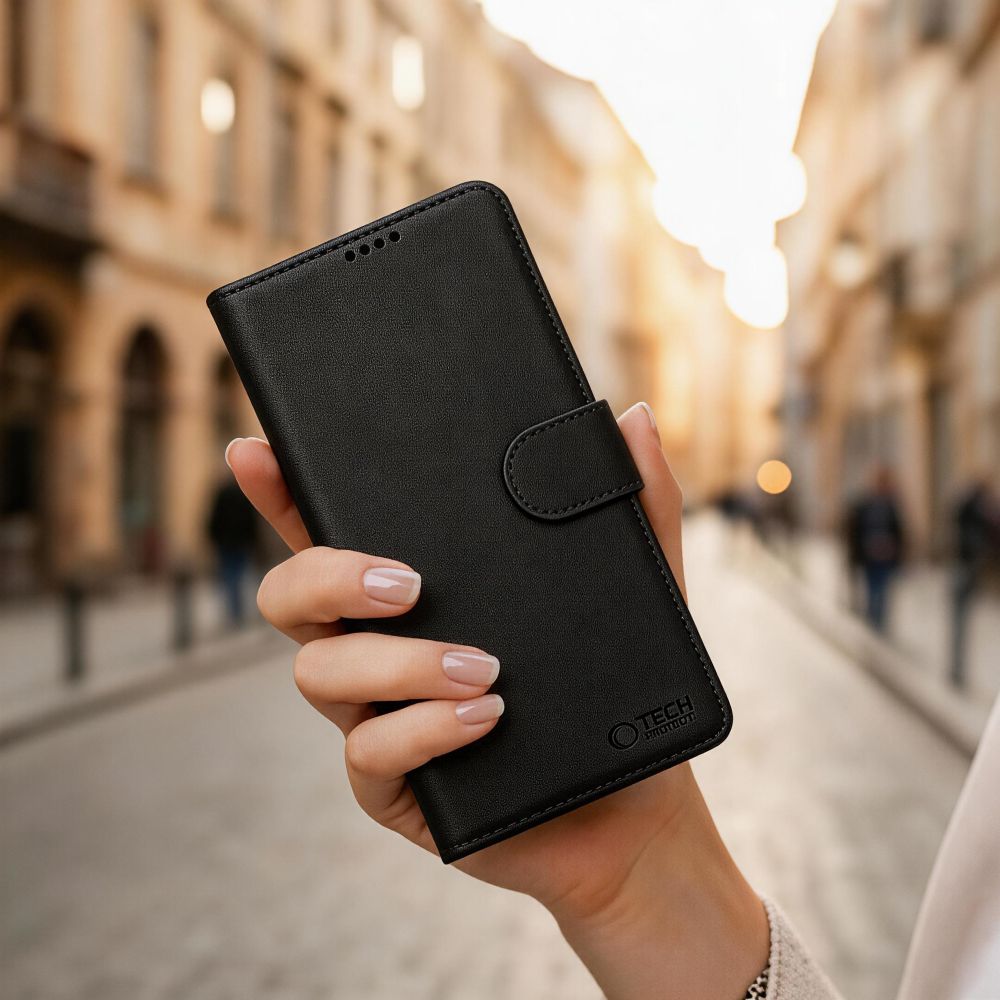 Tech - Protect Samsung Galaxy S26 Θήκη Πορτοφόλι Stand από Δερματίνη με Αποσπώμενη θήκη MagSafe - Matte Black