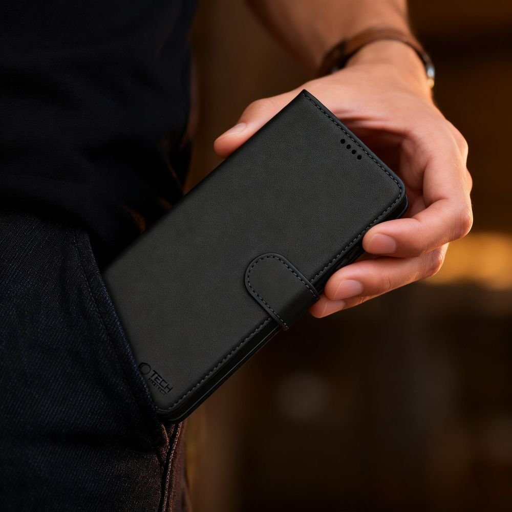 Tech - Protect Samsung Galaxy S26 Θήκη Πορτοφόλι Stand από Δερματίνη με Αποσπώμενη θήκη MagSafe - Matte Black