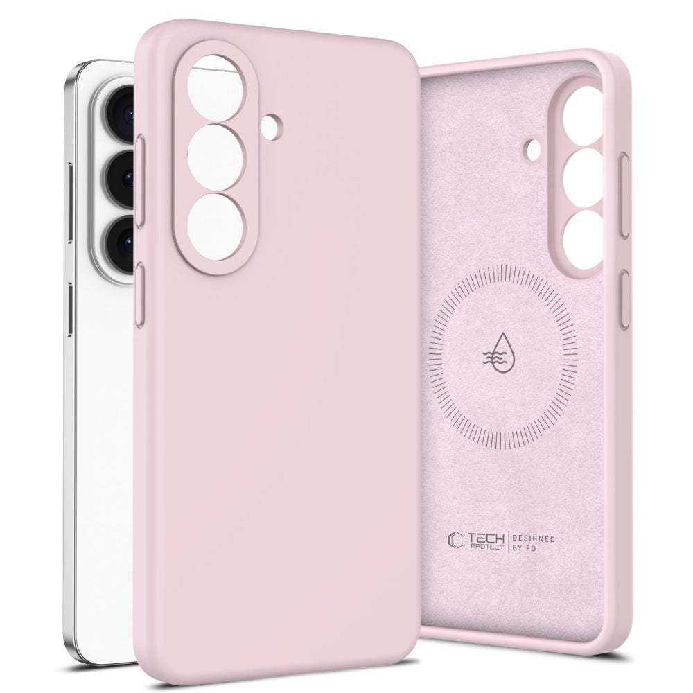 Tech - Protect Samsung Galaxy S26 - Θήκη Σιλικόνης - Silicone MagSafe - Pink Pearl