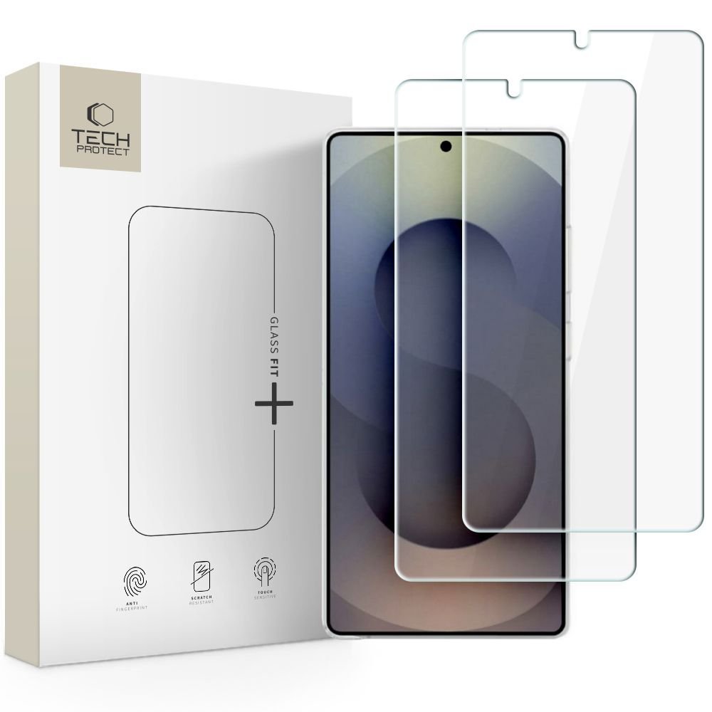 Tech - Protect Samsung Galaxy S26 Ultra - Αντιχαρακτικό Γυαλί Οθόνης - Glass Fit+ - 2 Τεμάχια - Διάφανα