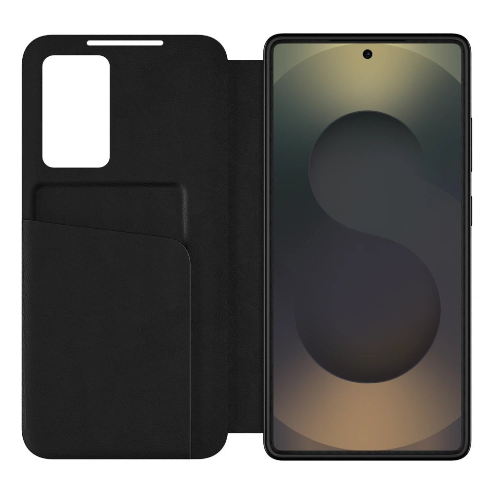 Tech - Protect Samsung Galaxy S26 Ultra - Θήκη Βιβλίο με Θέση για 1 Κάρτα - Smart Wallet - Matte Black