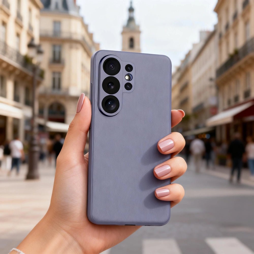 Tech - Protect Samsung Galaxy S26 Ultra - Θήκη Βιβλίο με Θέση για 1 Κάρτα - Smart Wallet - Purple