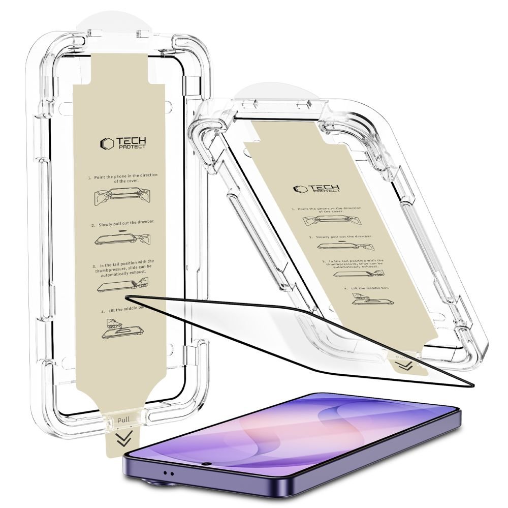 Tech - Protect Samsung Galaxy S26 Ultra - Full Screen Αντιχαρακτικό Γυαλί Οθόνης Anti - Reflective - Quick Set AR+ - Black
