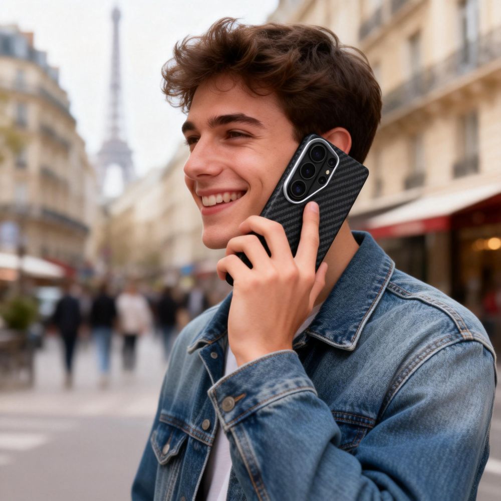 Tech - Protect Samsung Galaxy S26 Ultra - Σκληρή Θήκη με MagSafe - Ion Carbon MagSafe - Black / Silver