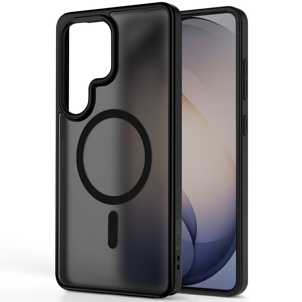 Tech - Protect Samsung Galaxy S26 Ultra - Σκληρή Θήκη με Πλαίσιο Σιλικόνης και MagSafe - MagMat MagSafe - Matte Black