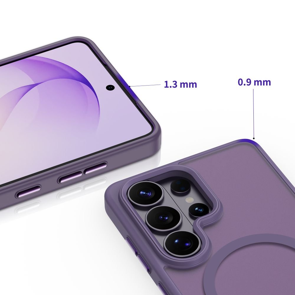 Tech - Protect Samsung Galaxy S26 Ultra - Σκληρή Θήκη με Πλαίσιο Σιλικόνης και MagSafe - MagMat MagSafe - Matte Cobalt Violet