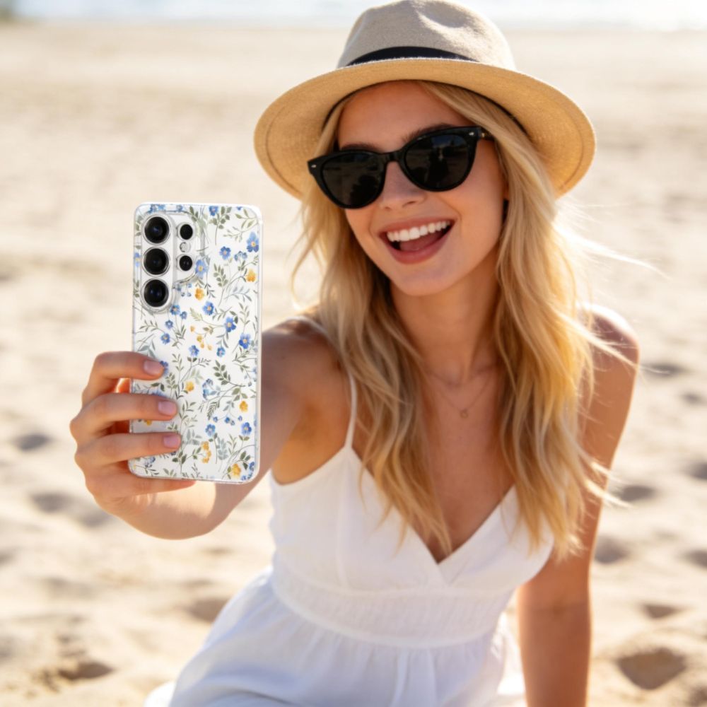 Tech - Protect Samsung Galaxy S26 Ultra - Θήκη Σιλικόνης - Flexair - Spring Flowers