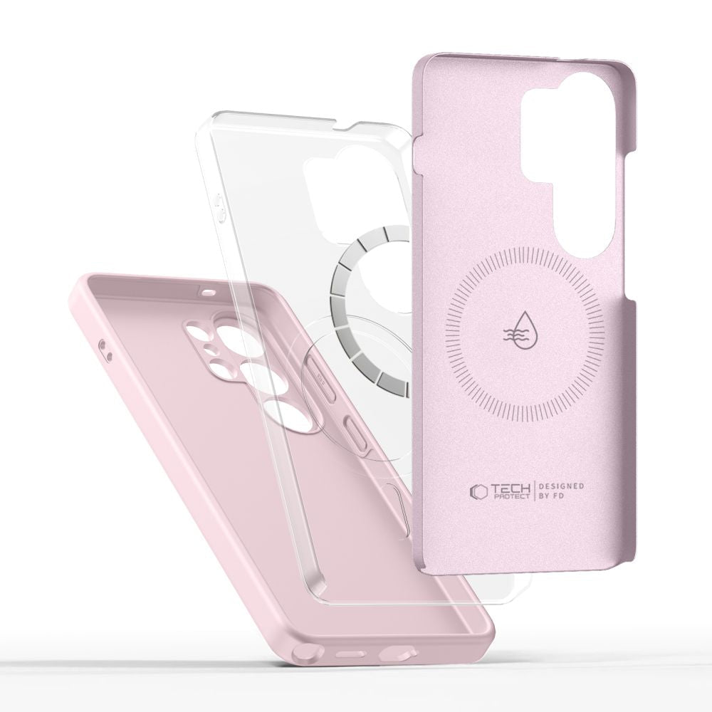 Tech - Protect Samsung Galaxy S26 Ultra - Θήκη Σιλικόνης - Silicone MagSafe - Pink Pearl