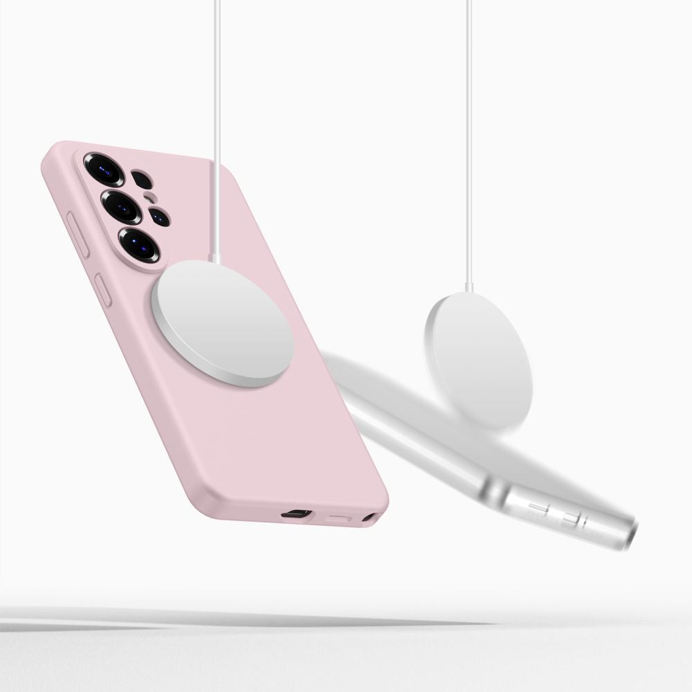 Tech - Protect Samsung Galaxy S26 Ultra - Θήκη Σιλικόνης - Silicone MagSafe - Pink Pearl