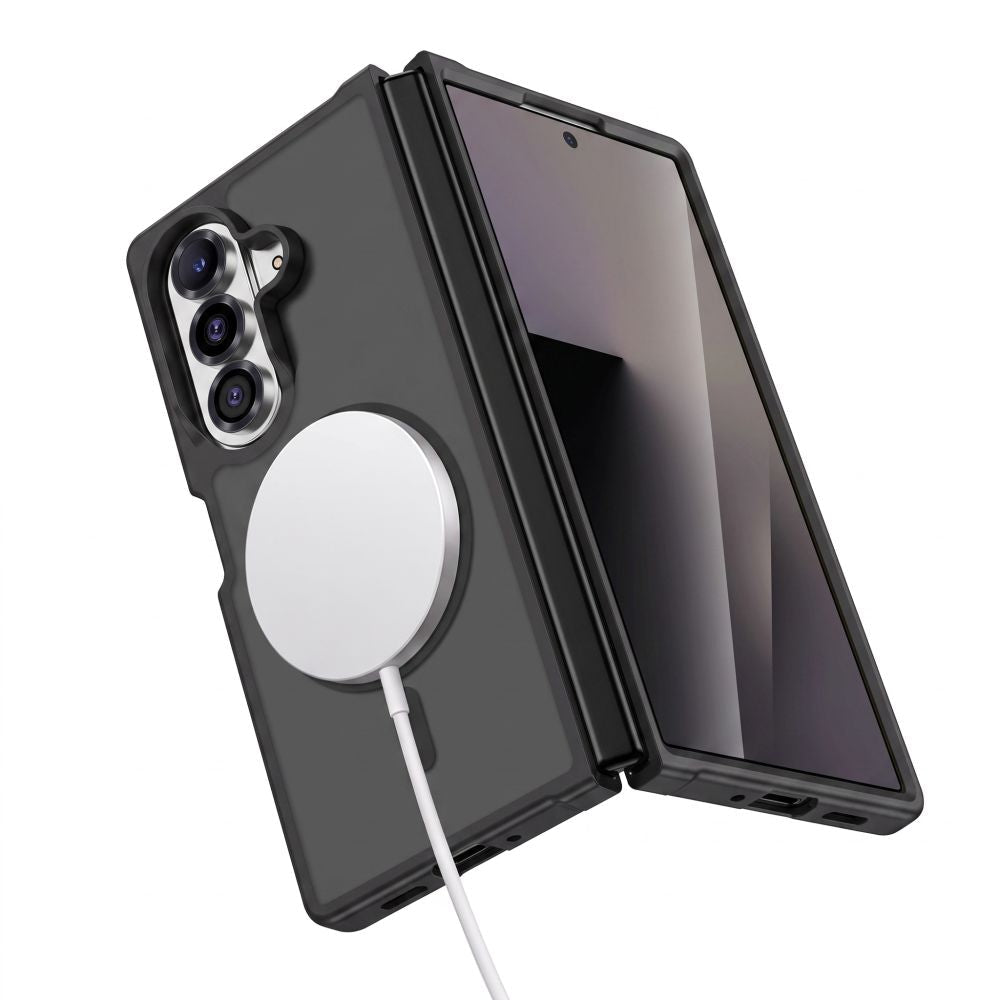 Tech-Protect Samsung Galaxy Z Fold7 / Z Fold8 Ultra - Σκληρή Θήκη με Πλαίσιο Σιλικόνης - MagMat MagSafe - Matte Black