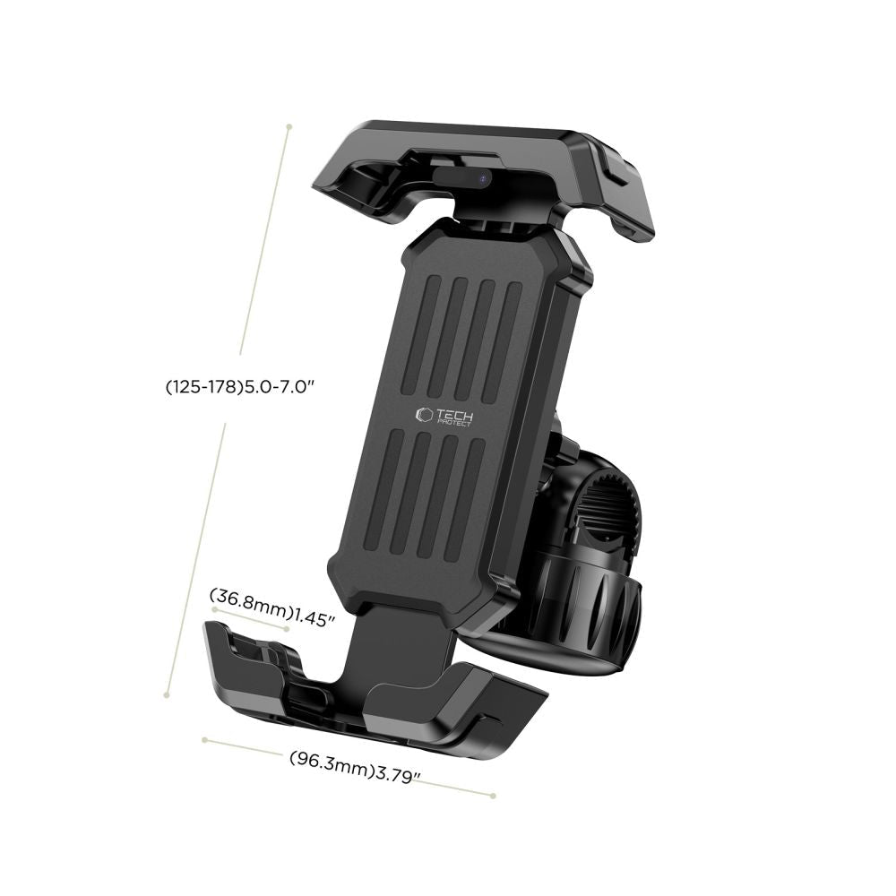 Tech - Protect Universal Βάση Κινητού για Ποδήλατο / Μοτοσυκλέτα - V6 - Black