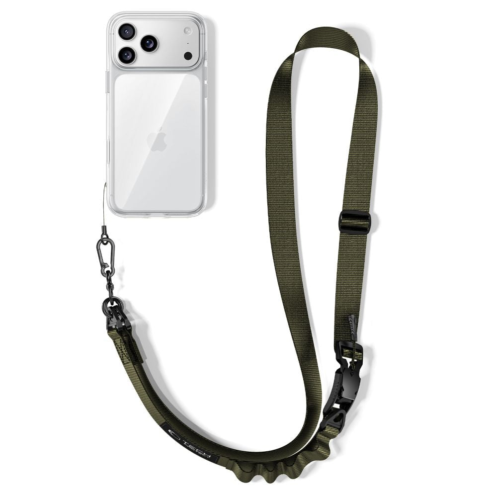 Tech - Protect Universal Λουράκι για Θήκη Κινητού - C9S Rope Crossbody - Army Green