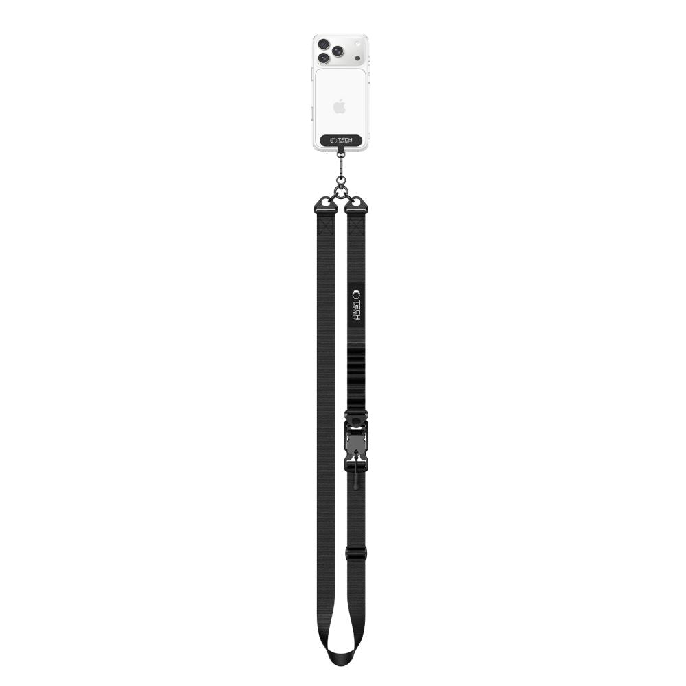 Tech - Protect Universal Λουράκι για Θήκη Κινητού - C9S Rope Crossbody - Black