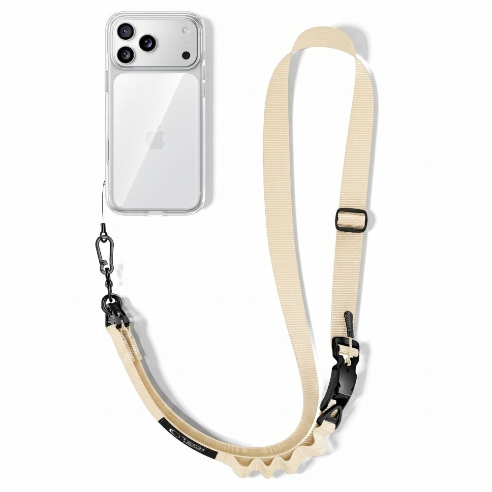 Tech-Protect Universal Λουράκι για Θήκη Κινητού - C9S Rope Crossbody - Sienna Beige