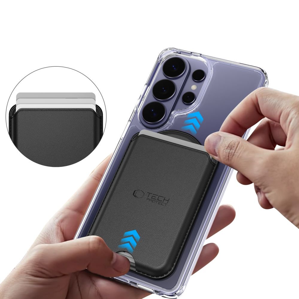 Tech - Protect Universal Μαγνητική Θήκη Καρτών - MagWallet MagSafe CH02 - Black