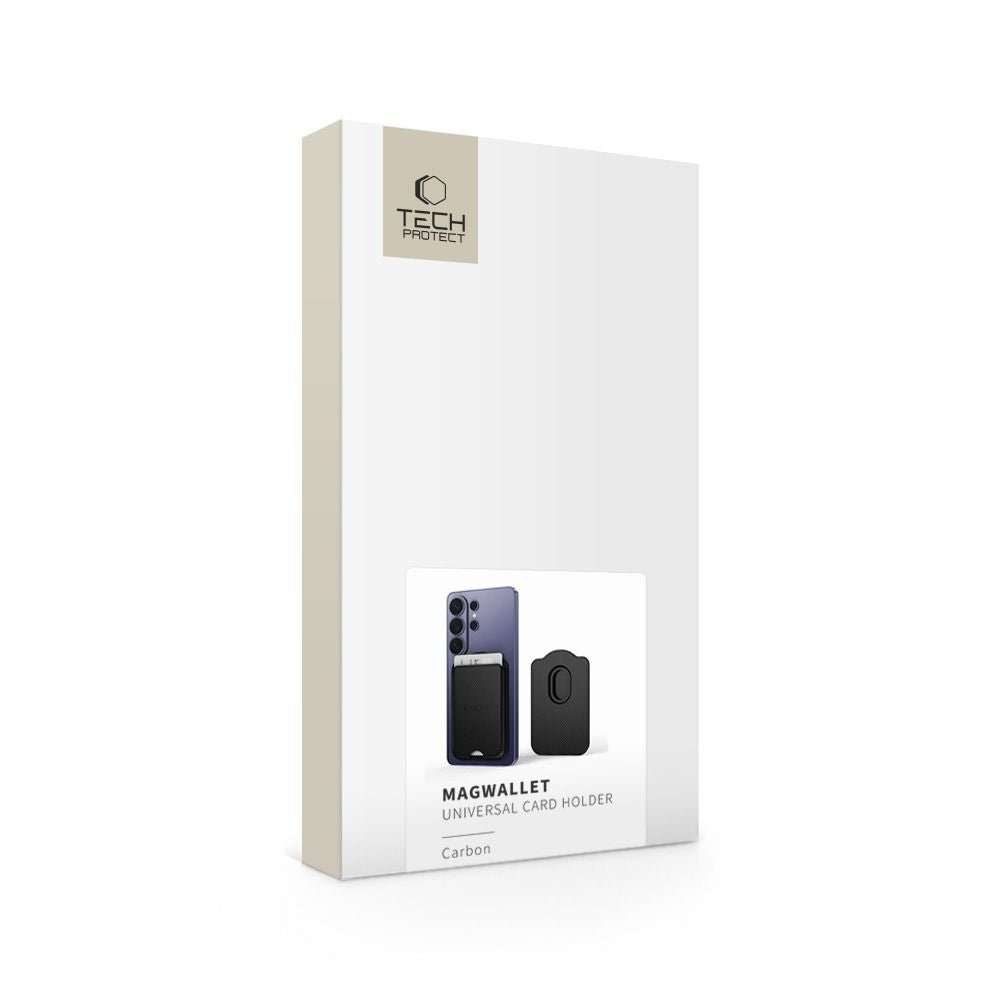 Tech - Protect Universal Μαγνητική Θήκη Καρτών - MagWallet MagSafe CH02 - Carbon Black
